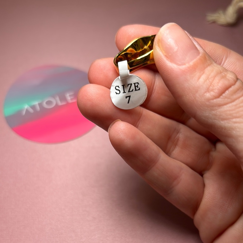 Atolea GAIA" STATEMENT RING - Picture 3 of 6
